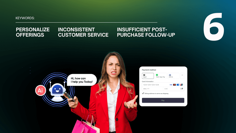 LOW CUSTOMER LOYALTY AND ENGAGEMENT